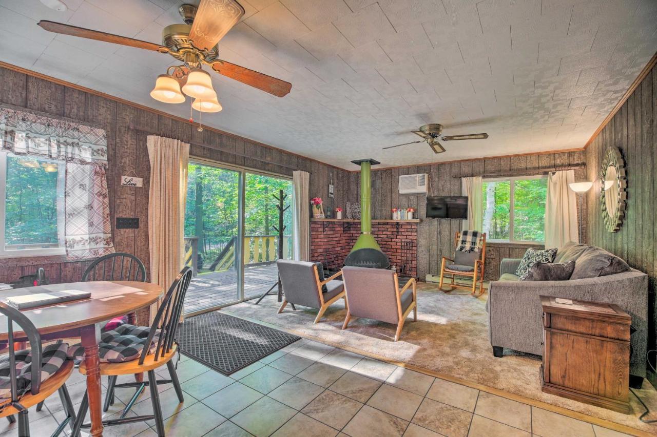 Cozy Adirondacks Cabin Walk To Lake Eaton! Jay Exterior foto