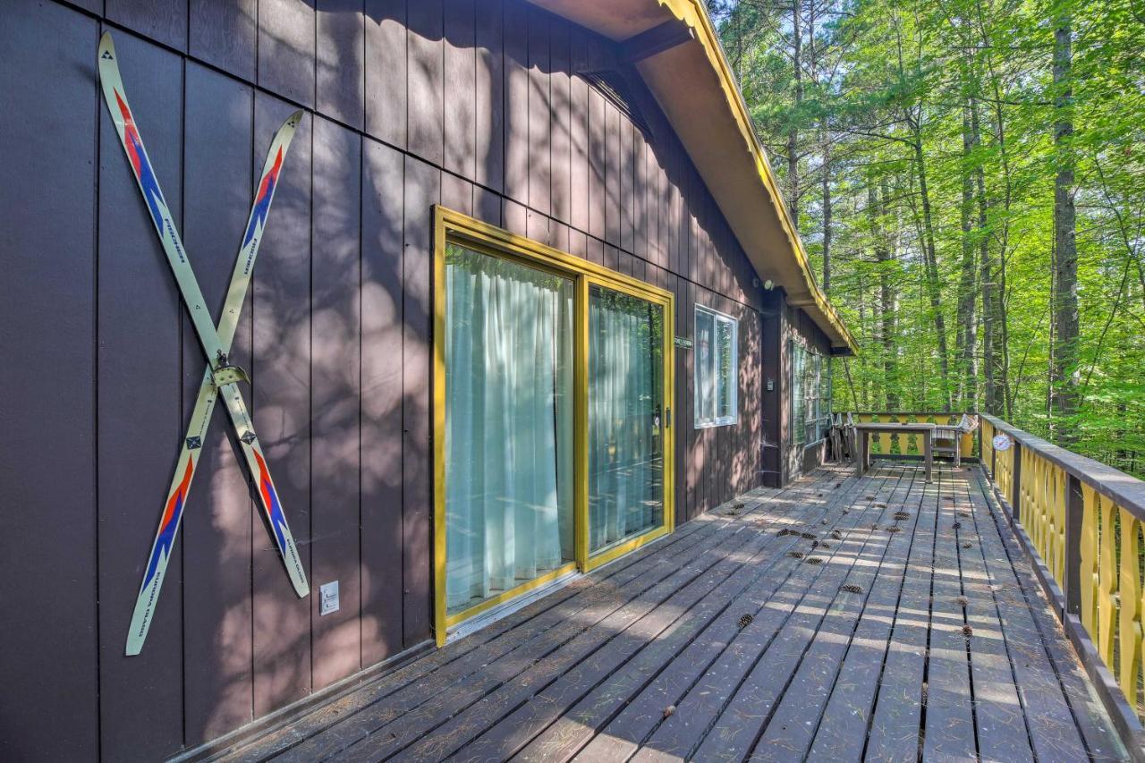 Cozy Adirondacks Cabin Walk To Lake Eaton! Jay Exterior foto